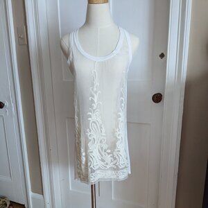 Jack Jinger Lace Front Tunic Size M
